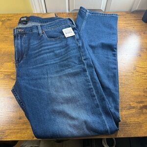 PAIGE Blue Straight Jeans Classic Style